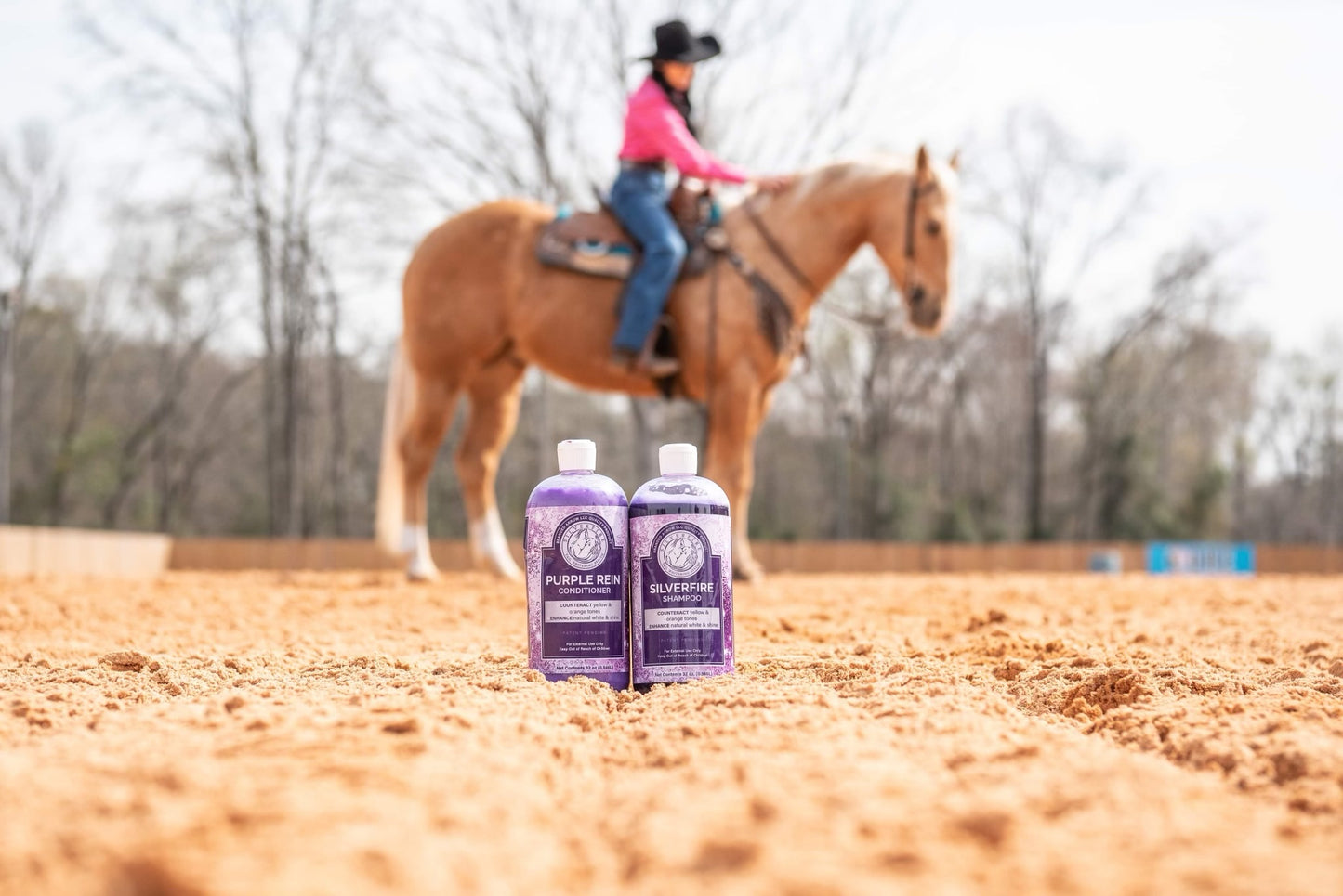 32oz Silverfire Shampoo and Purple Rein Conditioner Set